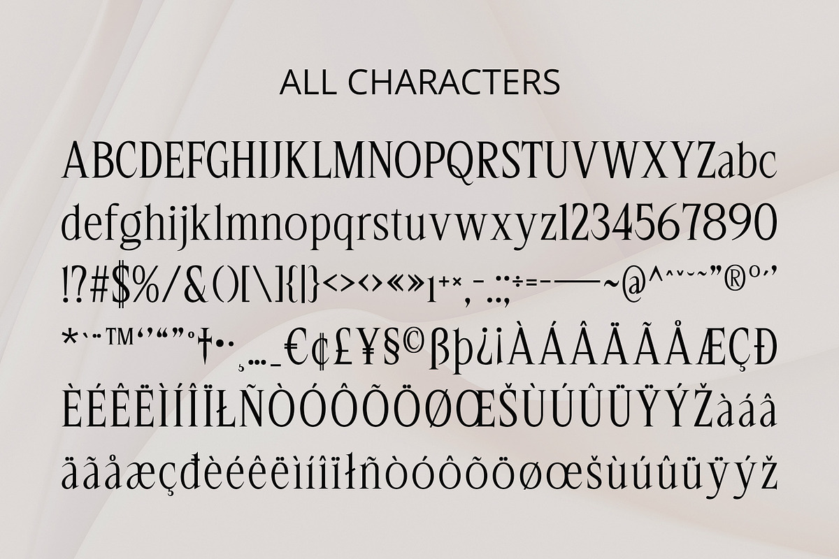 CS Rosetta – Classic Font, a Serif Font by Craft Supply Co. (Photo 8 of 8)