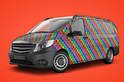 Realistic Panel Van PSD Mockup, an Object Graphic by Sinlatown (Thumbnail 11 of 17)