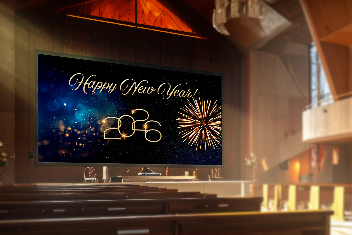 Animated Happy New Year Title, a Presentation Template by Godserv Designs (Photo 5 of 12)