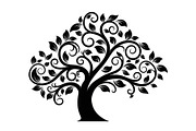 Tree Silhouette Vector Bundle, an Illustration by musafir_fashion (Thumbnail 20 of 51)