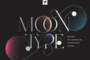 Moon Type Creative logo font, a Serif Font by VP Fonts (Thumbnail 1 of 18)