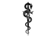 Dragon Sword Bundle, an Illustration by Designs_River (Thumbnail 21 of 31)