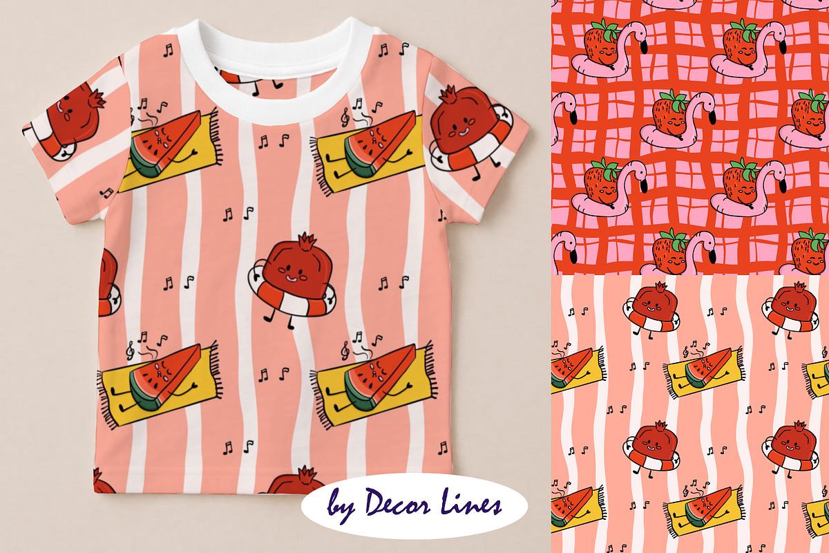 Funny Sunny Kawaii Collection, a Food Illustration by Decor Lines (Photo 8 of 10)