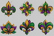 Mardi Gras Glitter Sublimation Bundl, an Illustration by Sublimation Artist (Thumbnail 4 of 6)