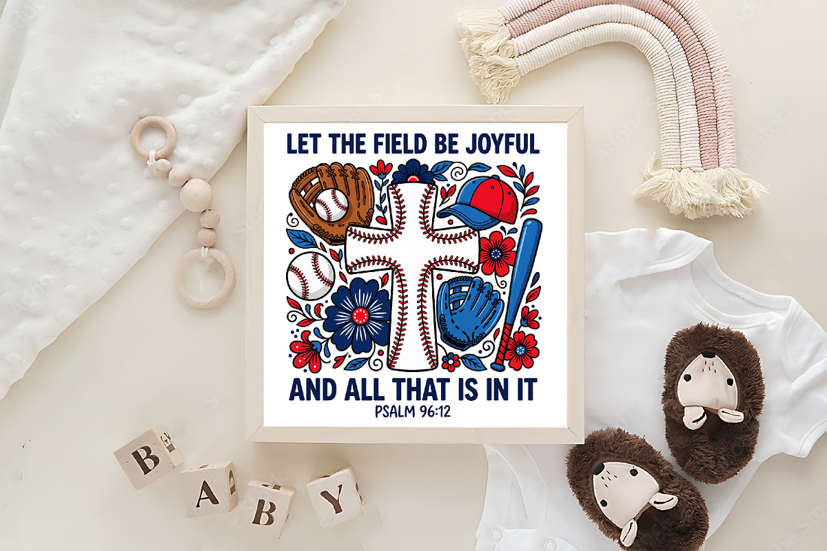 Joyful Baseball Coquette PNG, a Work Illustration by CraftArtStudio (Photo 4 of 4)