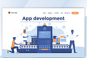 Landing page templates, an Education Illustration by Creative Graphics (Thumbnail 12 of 12)