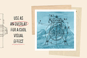 Vintage Blueprints Collection, an Object Graphic by Graphic Goods (Thumbnail 2 of 12)