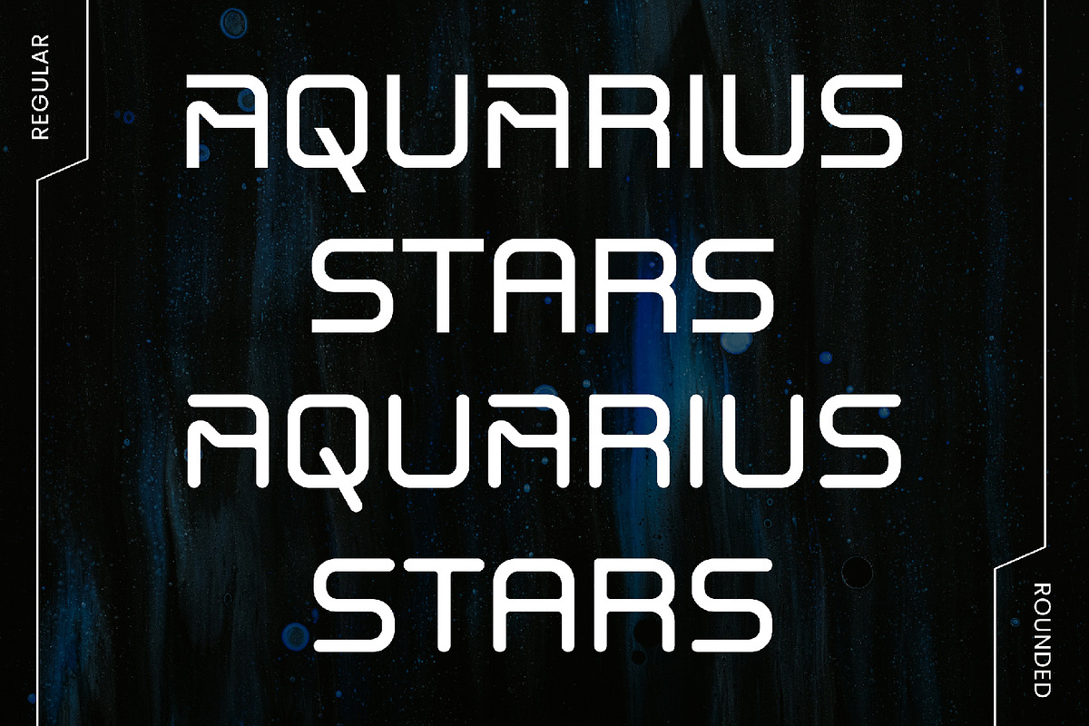 Quantine - Futuristic Font, a Script Font by AQR Studio (Photo 4 of 8)