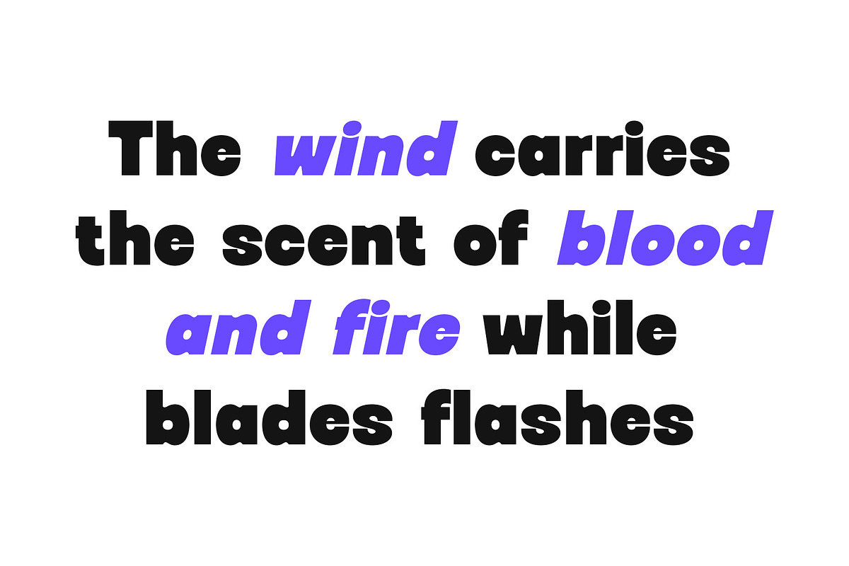 CS Garvey – Bold Font, a Sans Serif Font by Craft Supply Co. (Photo 3 of 8)