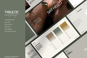 Brand Guidelines Template BrandKit