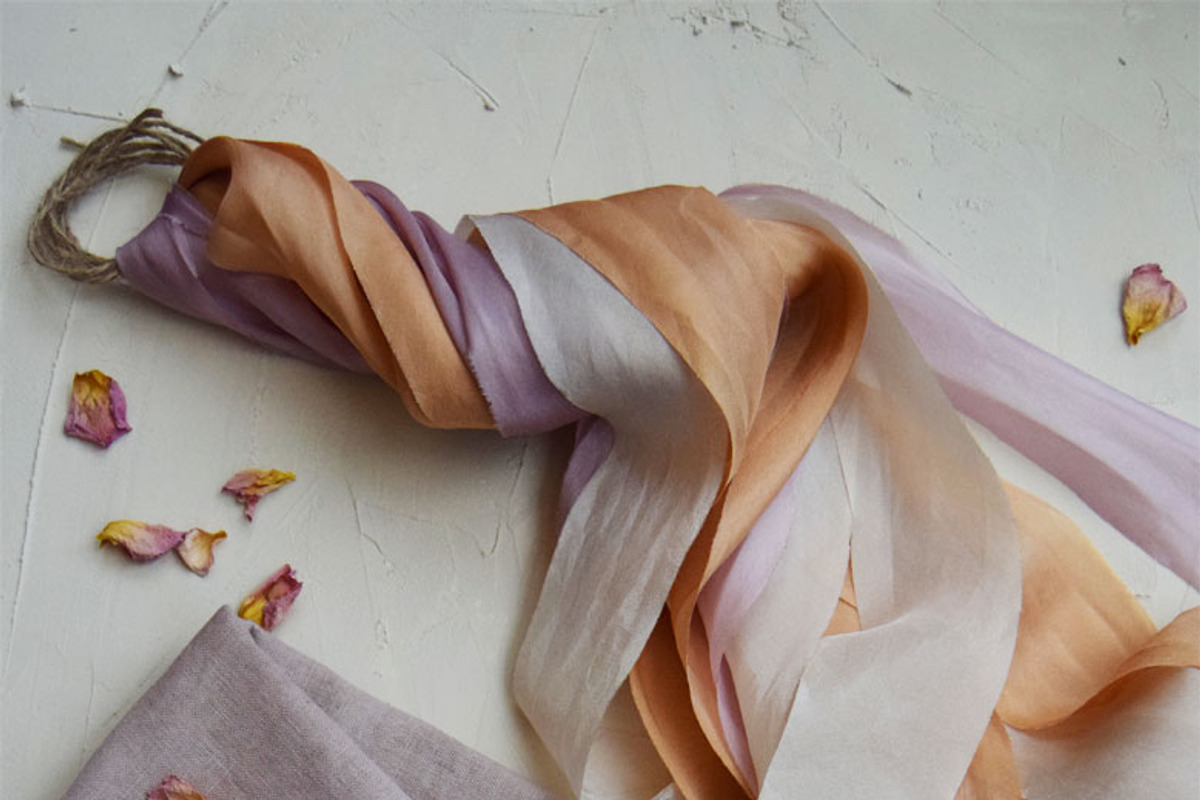 Handmade Paper Mockup | Silk Ribbons, a Print Template by Fine Art Design Studio (Photo 2 of 3)