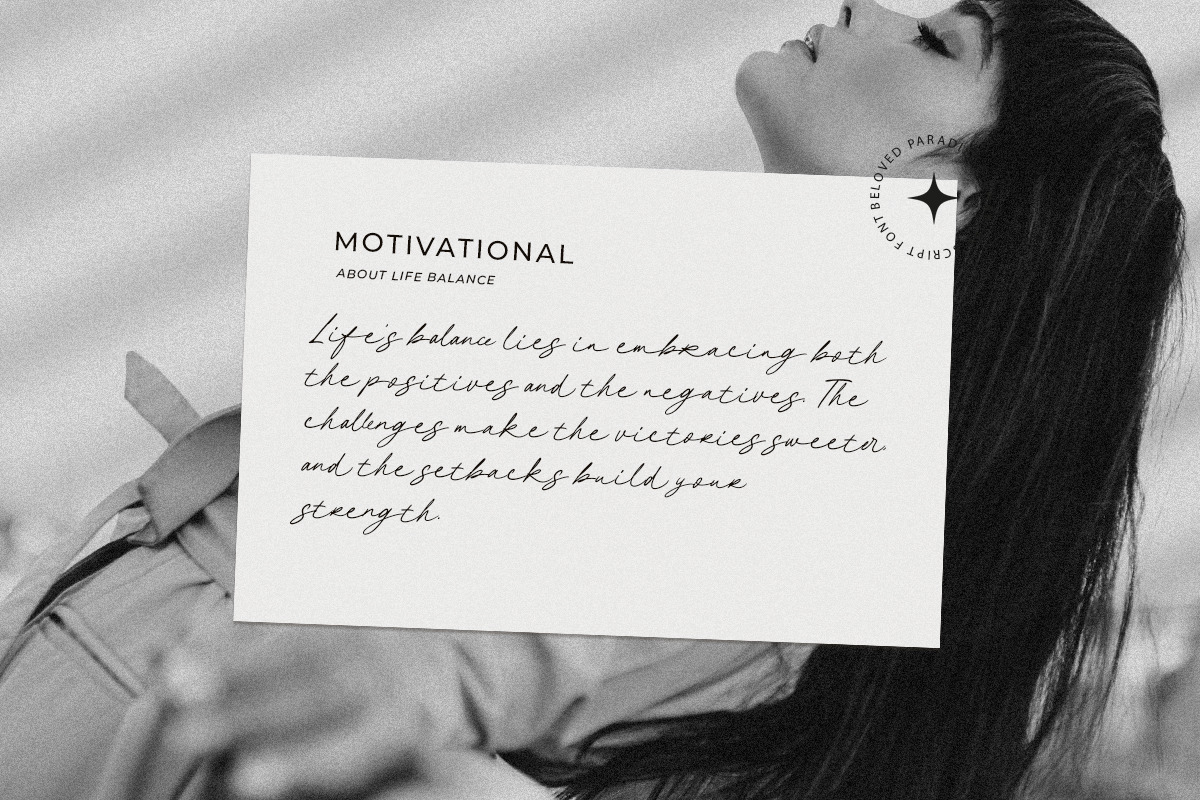 Beloved Paradise Signature Script, a Script Font by Letterhend Studio (Photo 5 of 9)