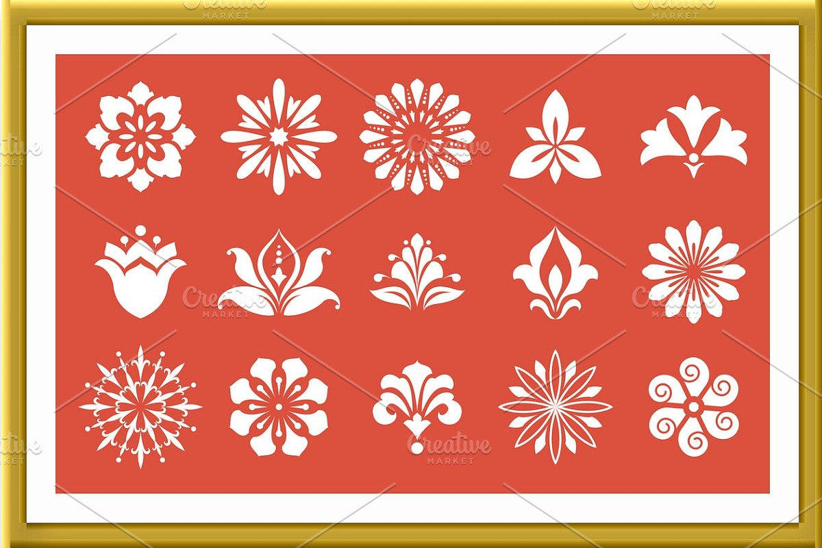 Floral set. Spring or summer design, an Object Graphic by RODINA (Photo 2 of 3)
