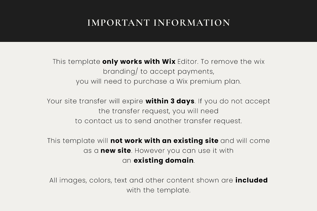 Wix Wedding & Photography Website, a Wix Template by Sky Dore Design (Photo 11 of 11)