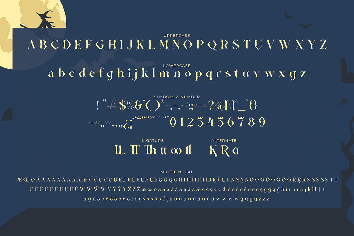 Knightes Horror Font, a Handwritten Font by Zeatype (Photo 4 of 6)