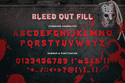 Bleed Out - Dripping Display Font, a Handwritten Font by Pixesia Studio (Thumbnail 10 of 12)