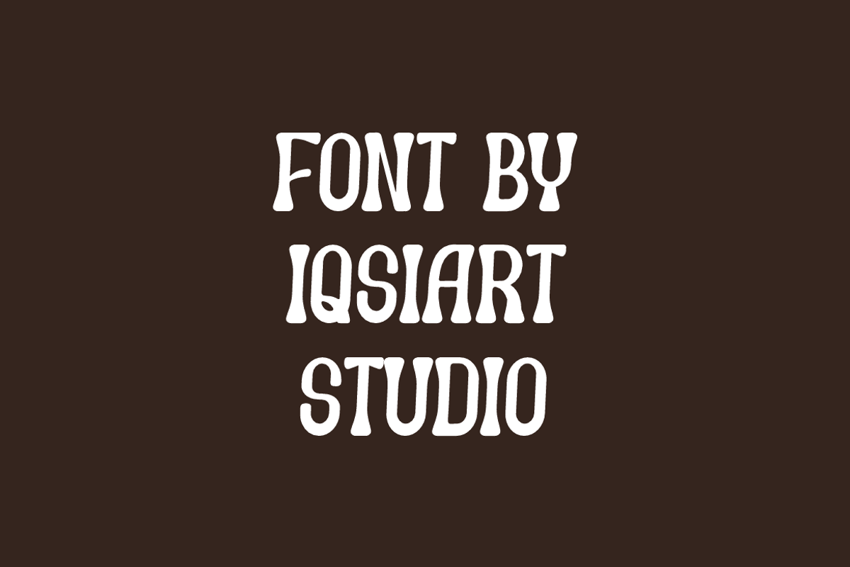 Asder Cheesy - Food Font, a Slab Serif Font by Iqsiart Studio (Photo 4 of 7)