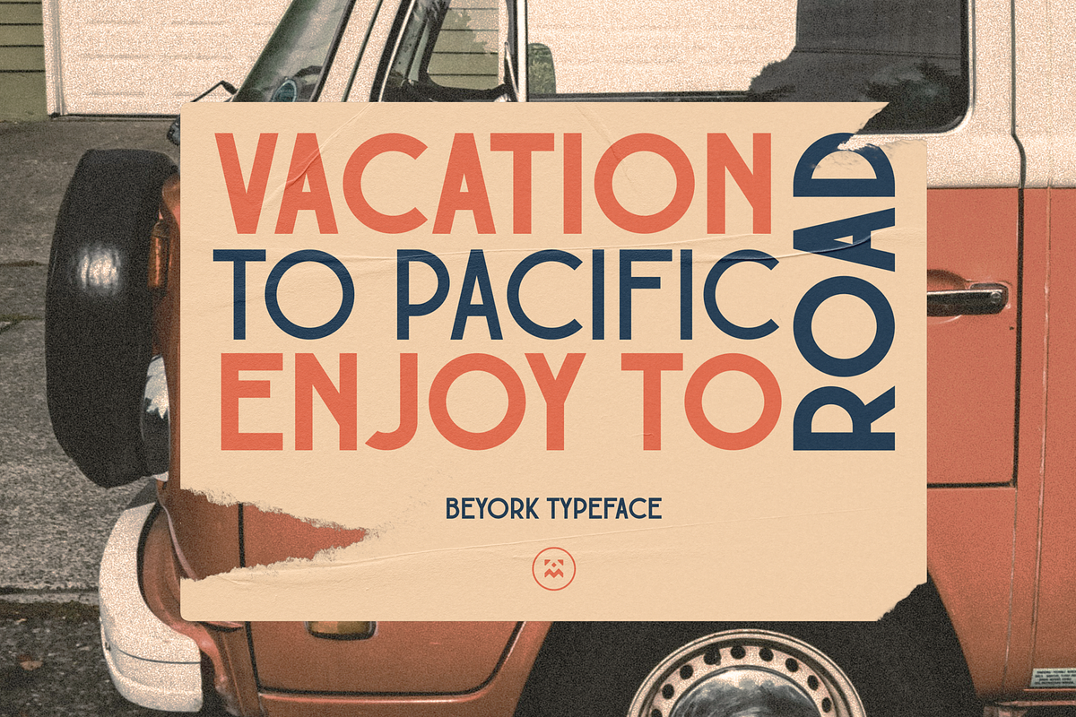 Beyork - A Classic Sans Serif Font, a Sans Serif Font by Marvadesign (Photo 2 of 9)