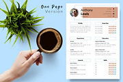 Creative Resume Template - Anthony, a Resume Template by Templates Design Co. (Thumbnail 2 of 17)