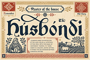 Braewick - Medieval Display Font, a Serif Font by PaperMoon (Thumbnail 11 of 14)