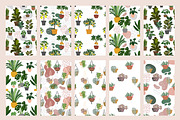 Tropical plants vector., an Illustration by irina.vaneeva (Thumbnail 12 of 15)