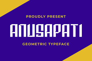 Anusapati - Strong Condensed Font