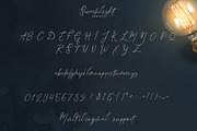Searchlight - font trio, a Script Font by VP Fonts (Thumbnail 8 of 11)