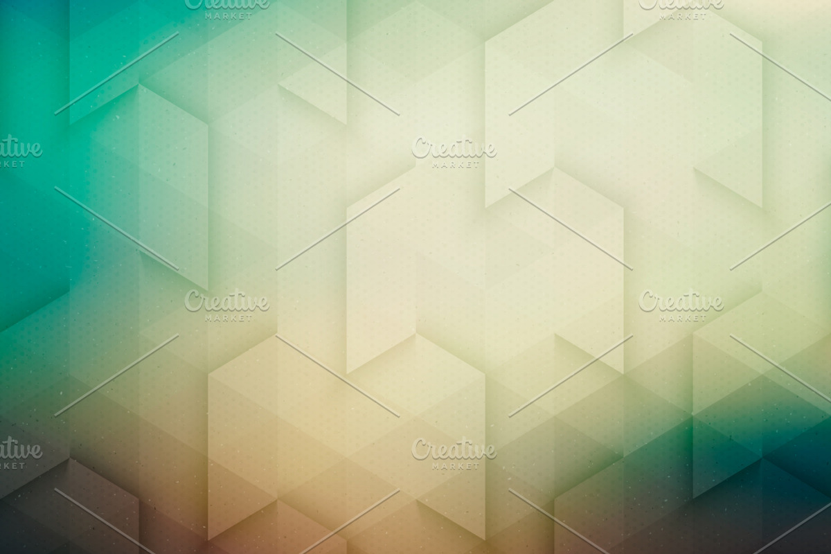 Vector Geometrical Backgrounds, a Pattern Graphic by yamonstro (Photo 3 of 6)