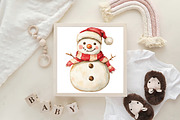 Retro Holiday Sweets PNG Clipart, an Illustration by CraftArtStudio (Thumbnail 6 of 6)