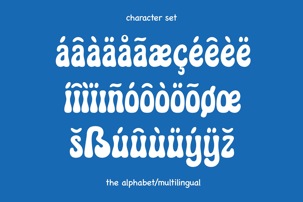 Sushi Groove Font - Groovy Font, a Handwritten Font by ariodsgn (Photo 5 of 8)