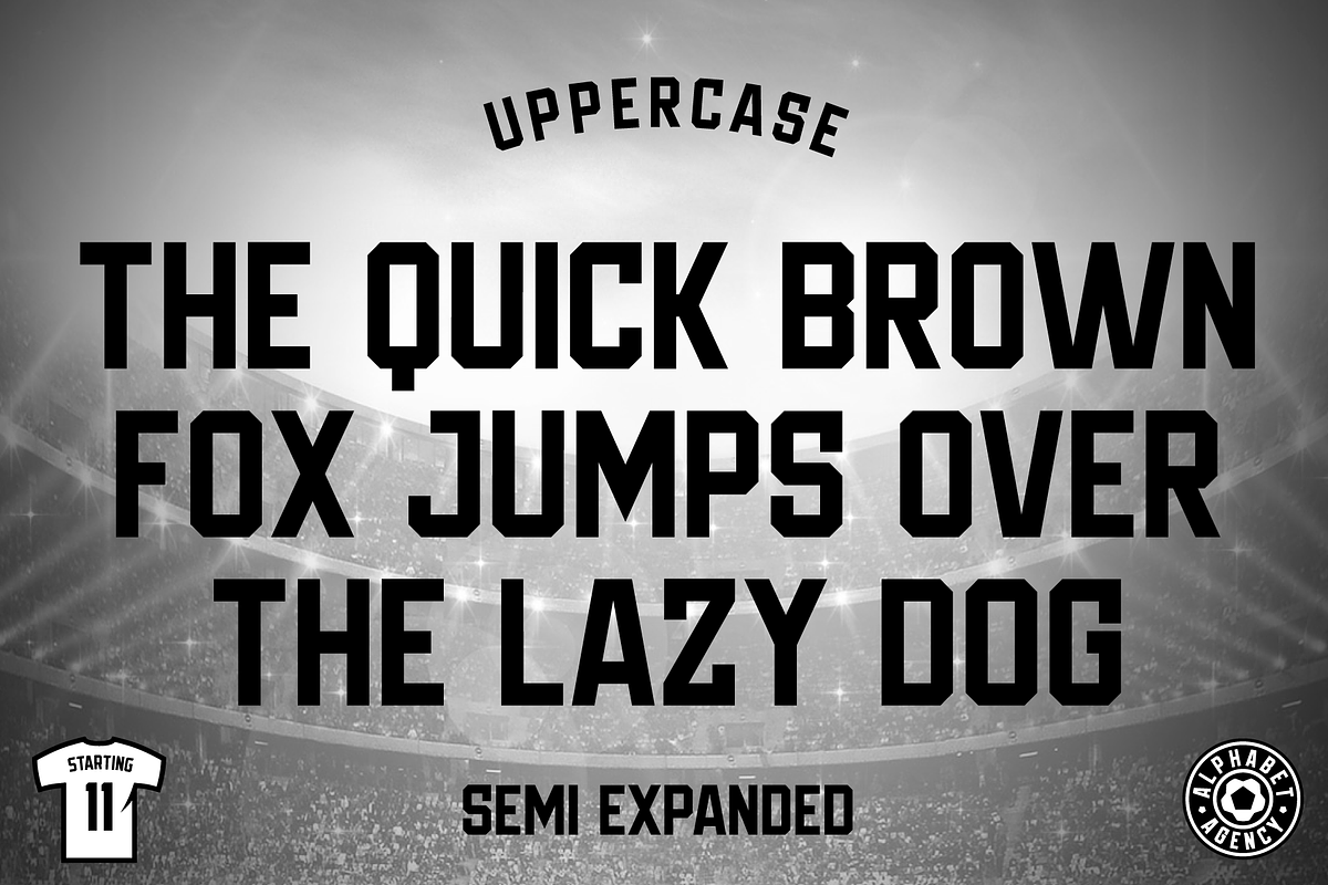 Starting11 Sans Serif Fonts, a Sans Serif Font by Alphabet Agency (Photo 7 of 10)