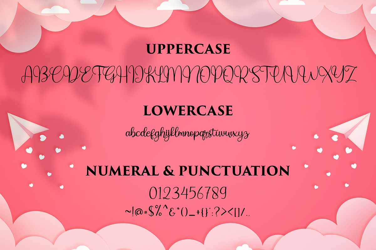 Hello Valentines, a Font by BearyType Studio (Photo 8 of 8)