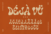 Mignova - Psychedelic Display Font, a Handwritten Font by figuree studio (Thumbnail 6 of 8)