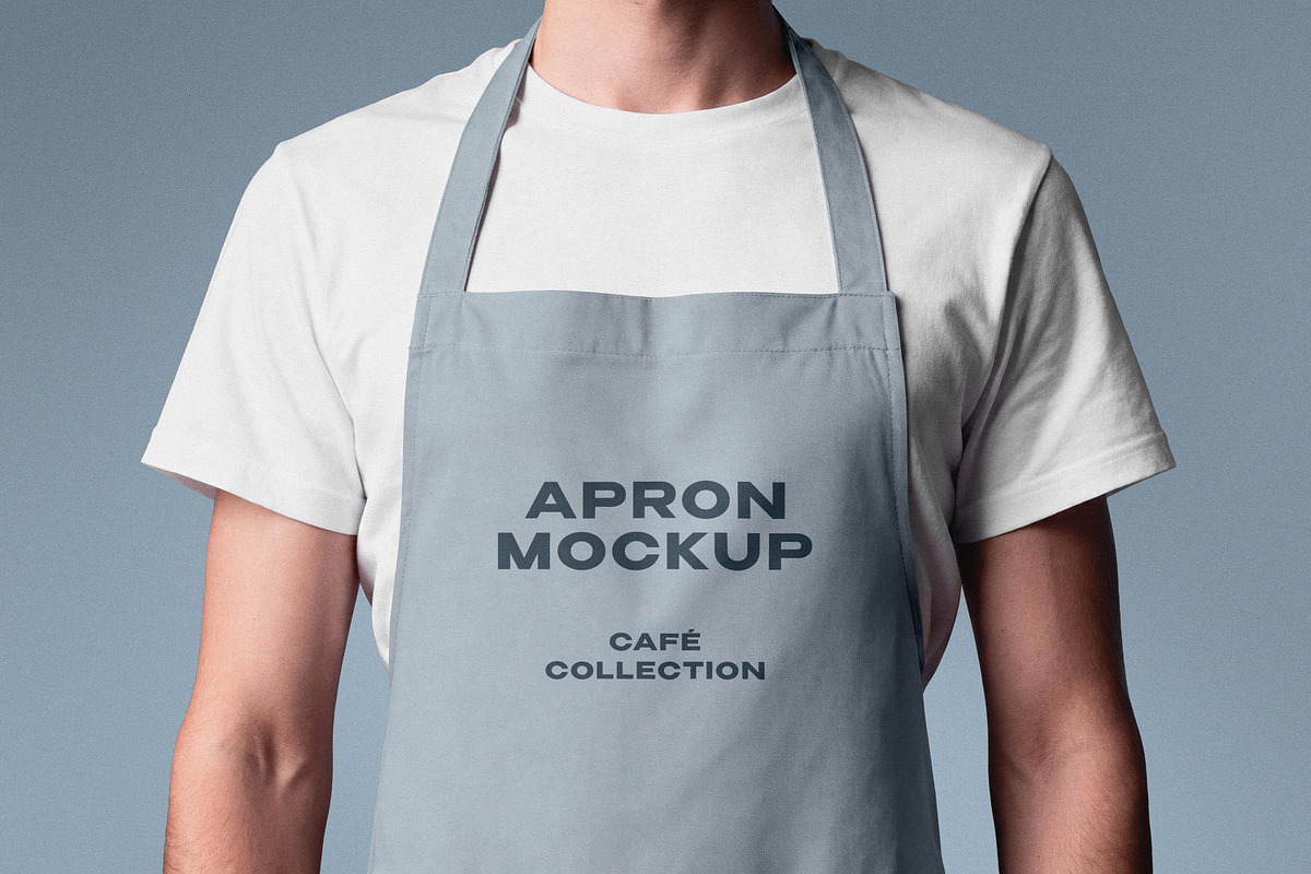 Cotton Apron Mockup, a Household Mockup by Design Squad (Photo 4 of 4)