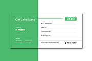 Gift Certificate, a Stationery Template by Rongmistiry (Thumbnail 5 of 7)