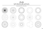 30 Spirographs Vol 1 – Vector & PNGs, a Decorative Illustration by Fizzy Images (Thumbnail 2 of 3)