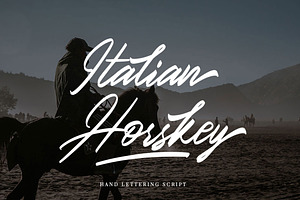 Italian Horskey Signature, a Script Font by Putra Khan