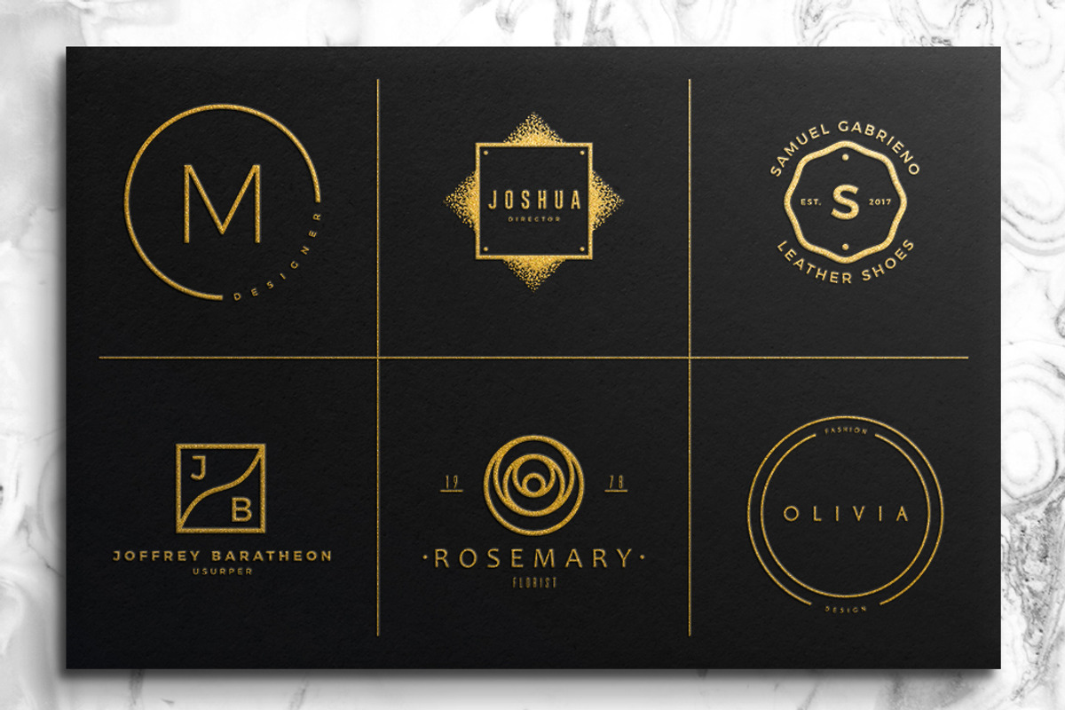 48 Minimalistic Logo, a Branding & Logo Template by Michael Rayback Design (Photo 7 of 10)