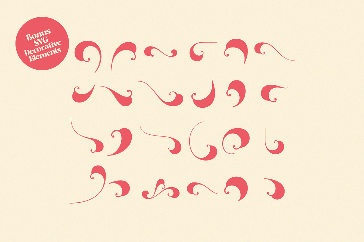 True Rose - Decorative Retro Serif, a Serif Font by creativemedialab (Photo 12 of 12)