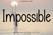 Impossible, a Handwritten Font by InermediaSTUDIO (Thumbnail 1 of 8)