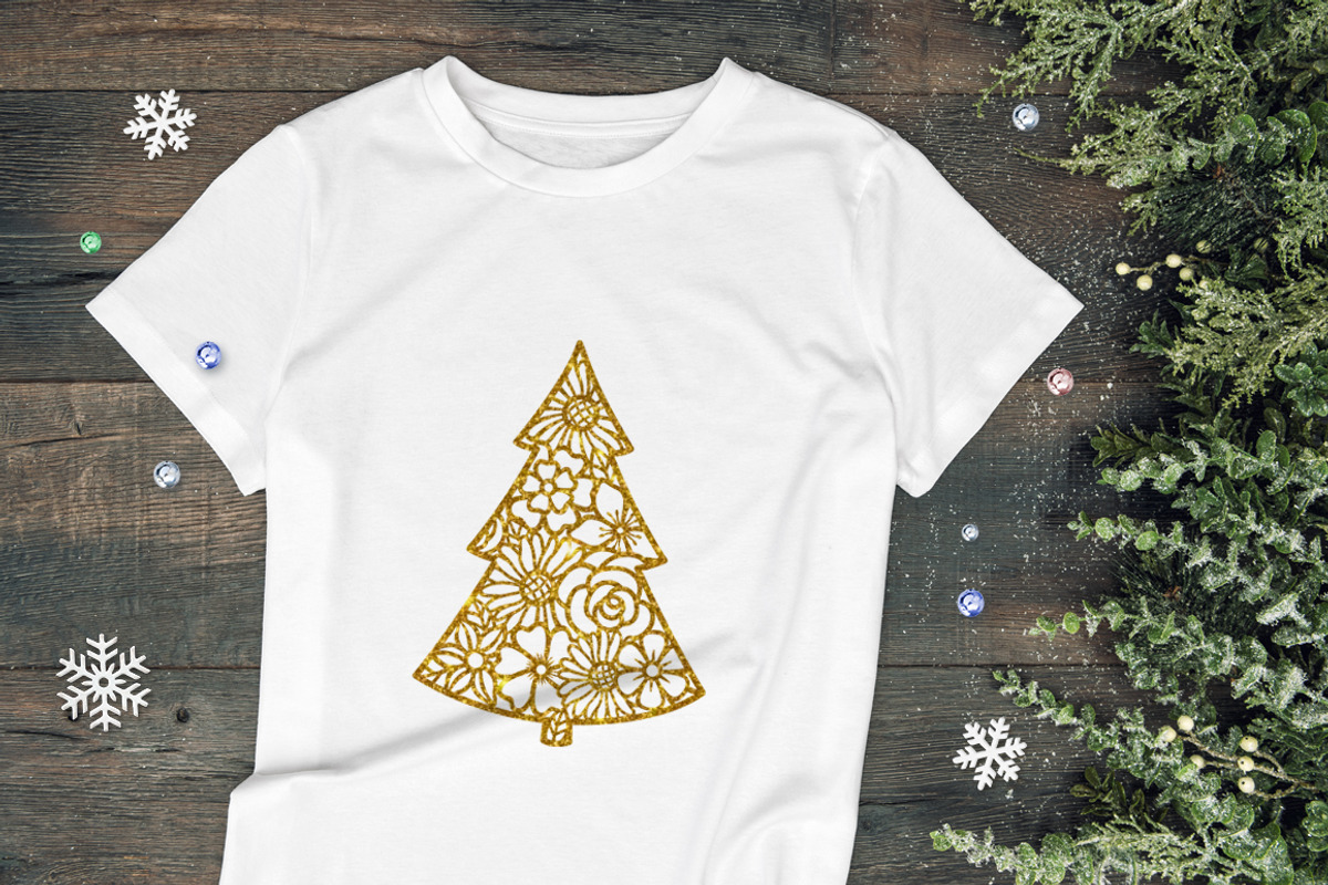 Christmas Tree Silhouette Set, a Graphic by Digital_Craftyfox (Photo 3 of 20)