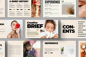 Creative Brief Presentation, a Presentation Template by ContestDesign