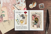 Dear Jane - SCRAPBOOKING collage set, an Object Graphic by alenaganzhela (Thumbnail 6 of 14)