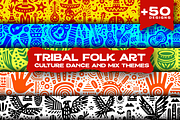 Vintage Culture Dance Folk Art, a Decorative Illustration by devastd (Thumbnail 1 of 28)