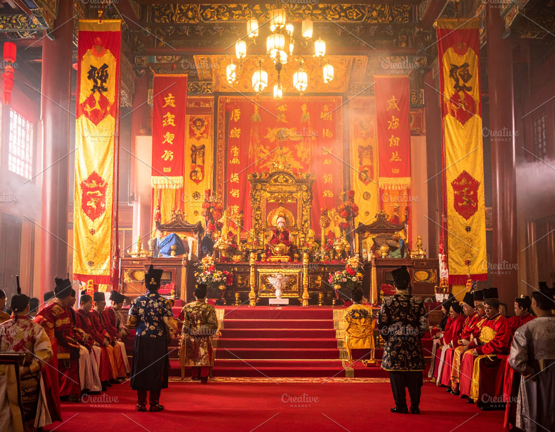 Beginning of the Ming dynasty ceremony, an Architecture Photo by DanFLCreativo