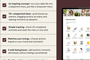 Dopamine menu - Notion template, an App Template by Iasan Design (Thumbnail 3 of 6)