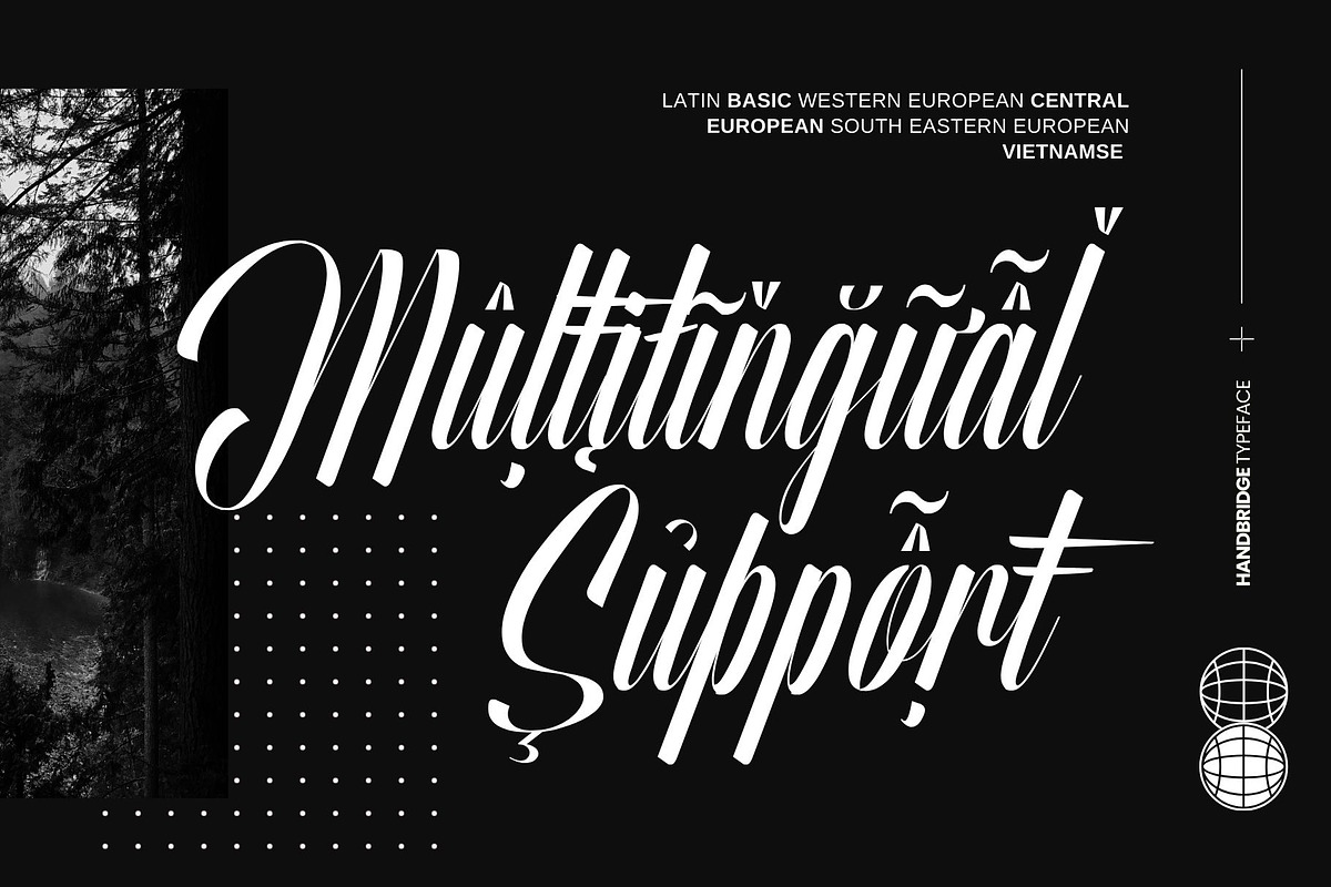 Handbridge Font, a Script Font by alit design (Photo 13 of 15)