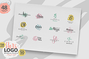 HERS LOGO BUNDLE (50 premade logos), a Branding & Logo Template by pawellpi (Thumbnail 4 of 10)
