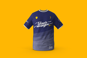 Men's Soccer Jerseys Mockup