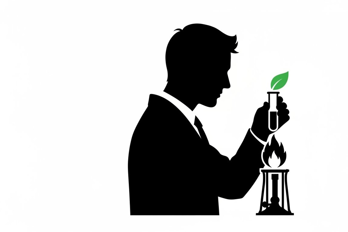 This Scientist Lab Silhouettes, an Illustration by Amazin_art (Photo 11 of 31)
